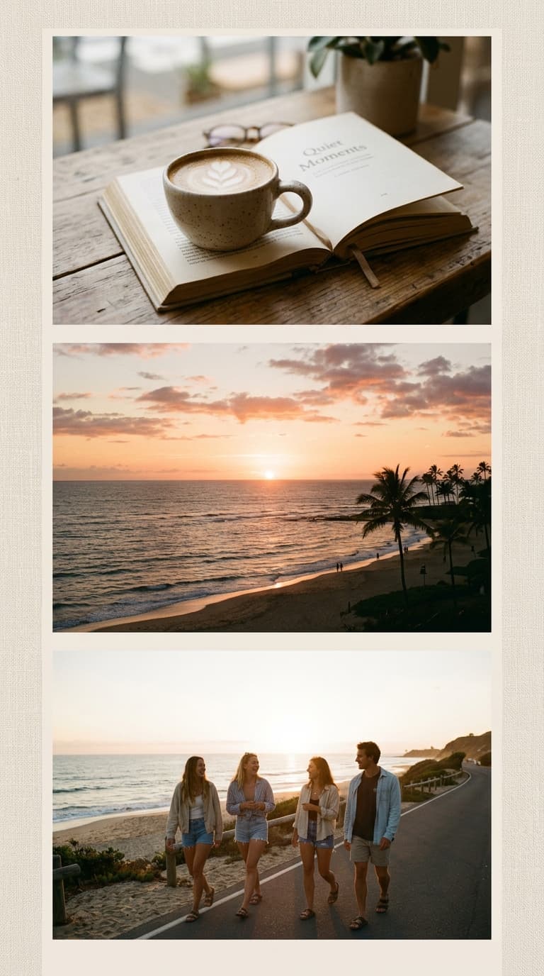Minimalist 9:16 Aesthetic 3-Photo Vertical