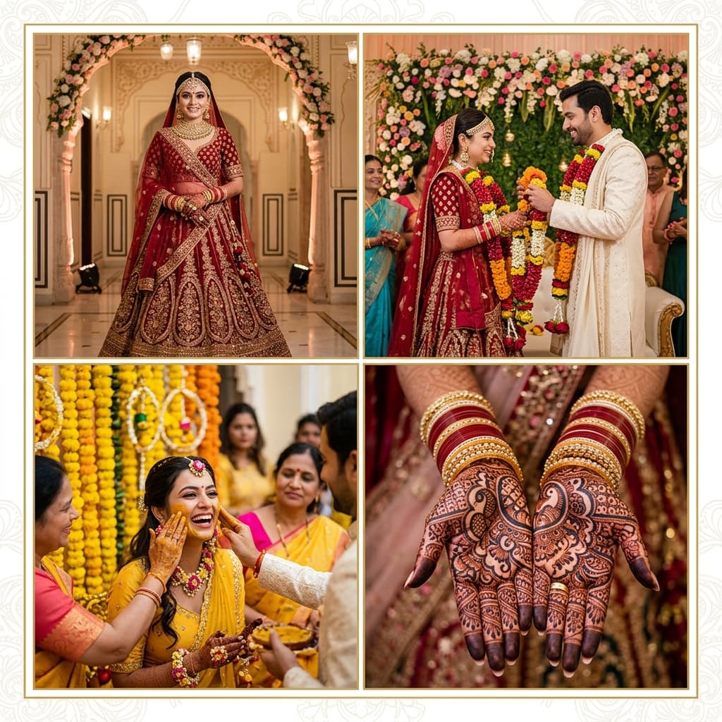 Indian Wedding Collage Sample